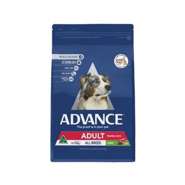 Advance Dog Adult All Breed Lamb And Rice 15kg | Pet Food Reviews