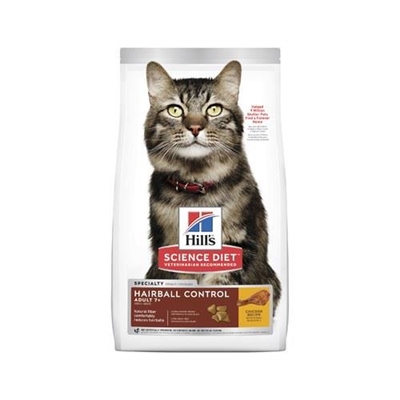 Hill's Science Diet Hairball Control Senior Dry Cat Food ...