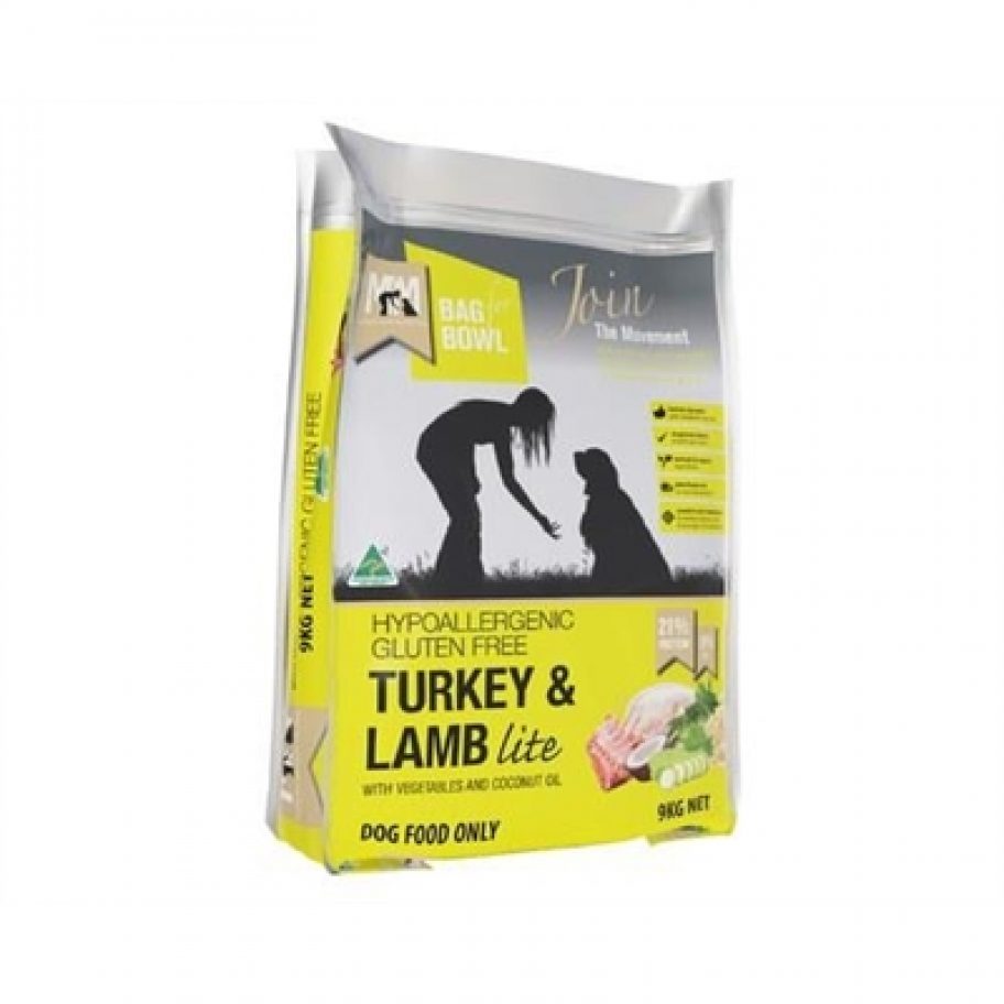 Meals For Mutts Dry Dog Food Turkey And Lamb Adult Lite 9kg | Pet Food