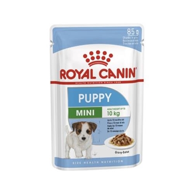 Royal Canin Mini Puppy Wet Food Gravy Pouches 85g | Pet ...