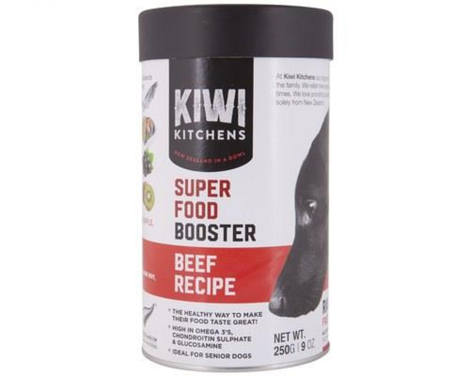 Kiwi Kitchens Dog Super Food Booster Beef 250g | Pet Food Reviews