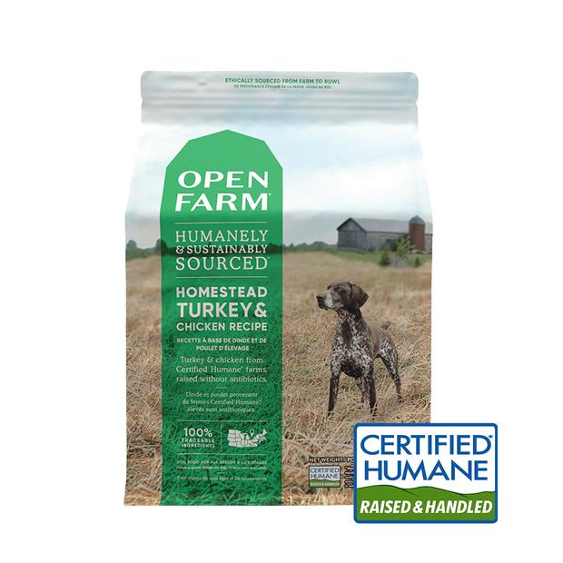 Open Farm Grain Free Homestead Turkey And Chicken Dry Dog