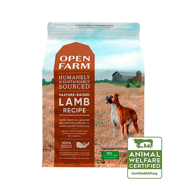 Open Farm Grain Free Pasture Raised Lamb Dry Dog Food 10kg