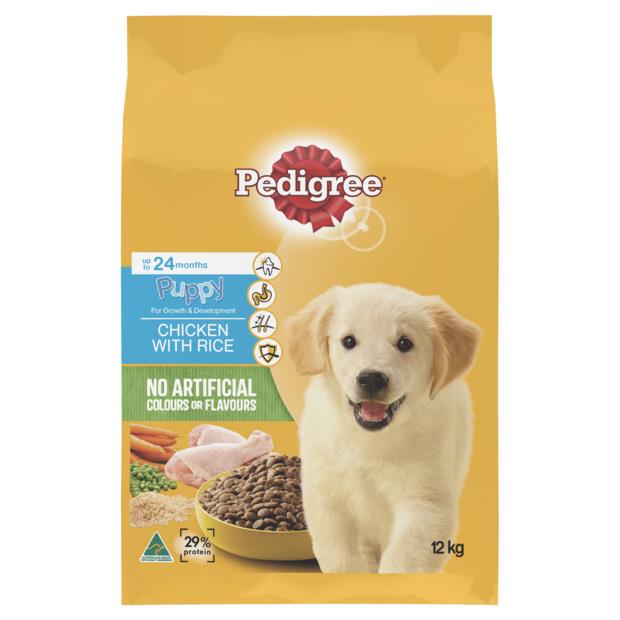 Pedigree Puppy Chicken Rice 2.5kg | Pet Food Reviews (Australia)