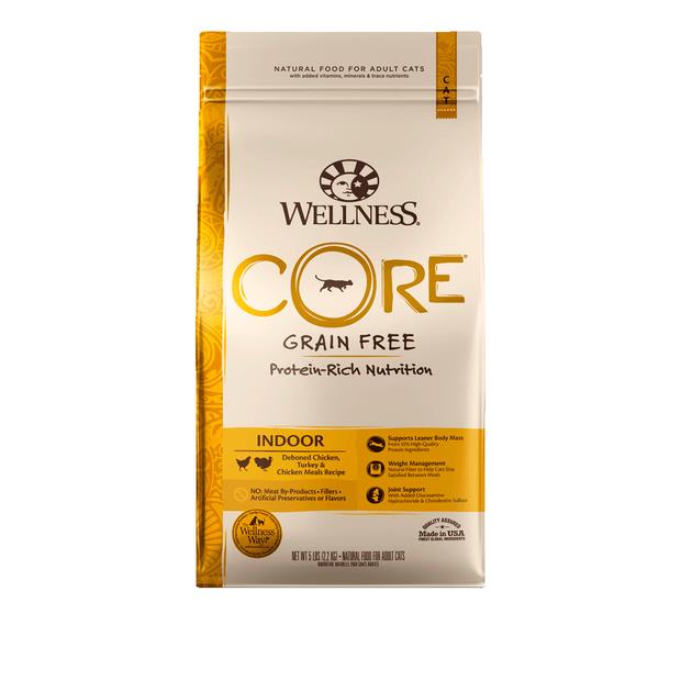 Wellness Core Grain Free Indoor Chicken Dry Cat Food 2.27kg Pet Food