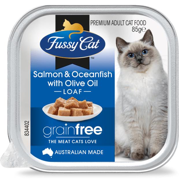 Fussy Cat Grain Free Tray Wet Food Adult Salmon And Whitefish