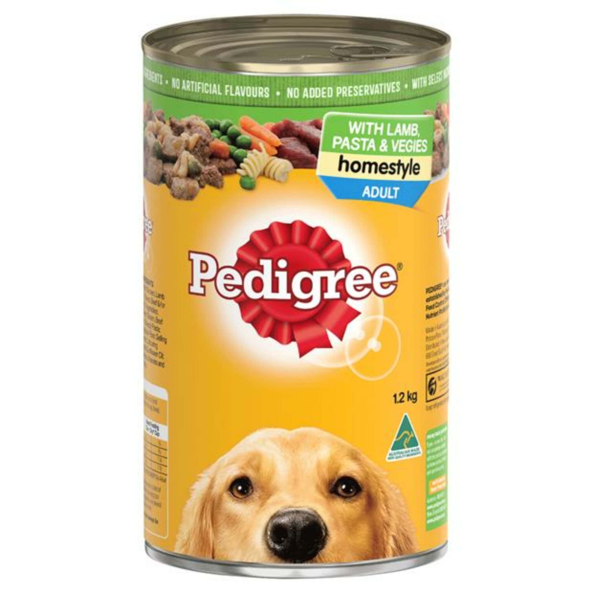 Pedigree Homestyle Lamb Pasta And Vegetables Wet Dog Food 12 X 1.2kg