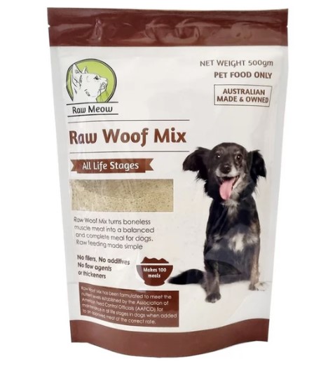 Raw Woof Mix Dog Food Review