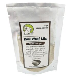 Raw Woof Mix 15g Sample Packs